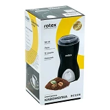 Кофемолка Rotex RCG06 черная 150Вт 70грамм                                                          
