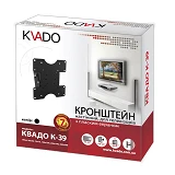 Кронштейн для ТВ Квадо К-39 черный