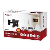 Кронштейн для ТВ Квадо К-41 черный