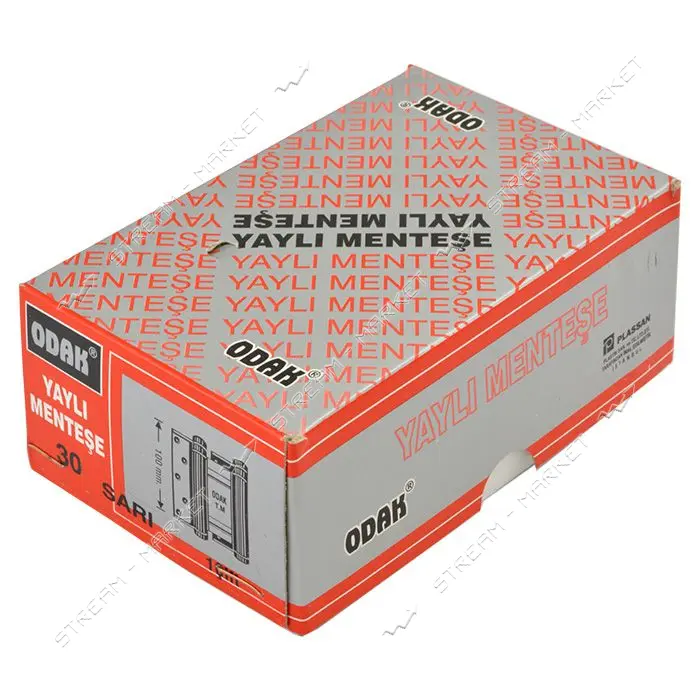 Петля стальная Odak 33 125мм Sari 2шт золото                                                        