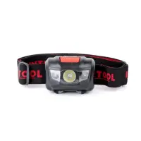 Фонарь налобный светодиодный Intertool LB-0302 1Вт плюс 2LED                                        