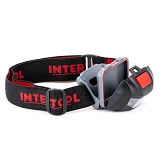 Фонарь налобный светодиодный Intertool LB-0302 1Вт плюс 2LED