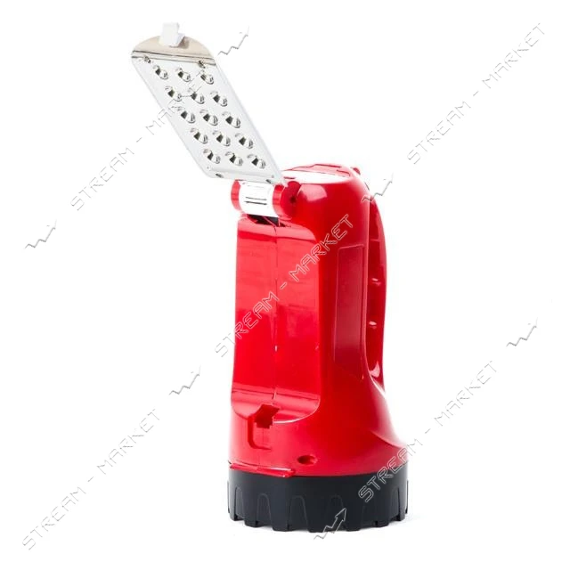 Фонарь аккумуляторный Intertool LB-0101 1LED 5W плюс 15LED