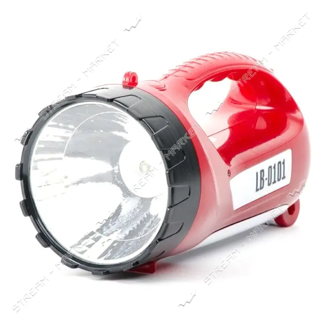 Фонарь аккумуляторный Intertool LB-0101 1LED 5W плюс 15LED