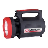 Фонарь аккумуляторный Intertool LB-0105 1LED 5W плюс 22 SMD выносная солнечная панель               