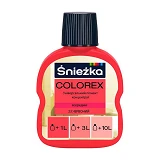 Пигмент для водоэмульсионной краски Sniezka Colorex 23 100мл красный                                