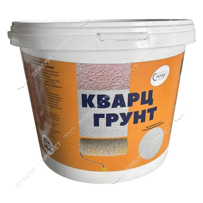 Краска акриловая Ispolin структурная на кварцевом песке 14кг                                        