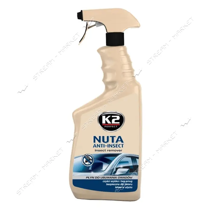 Очиститель стекла K2 K20354 Антимошка Nuta Anti-Insect 750мл                                        