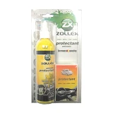 Полироль для пластика торпеды Zollex MLVA25 с губкой 240мл ваниль