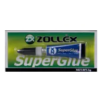 Супер клей Zollex 3г планшет 12шт                                                                   