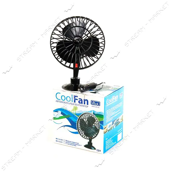 Вентилятор Vitol HF-330 HF-332 5" ВН.12.530 на присоске 12 V