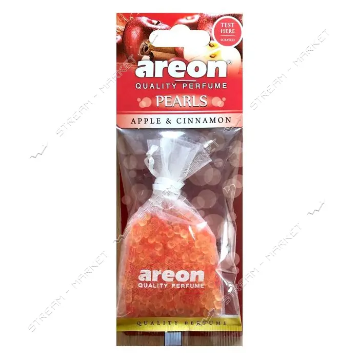 Автомобильный ароматизатор воздуха Areon Pearls Яблоко-Корица