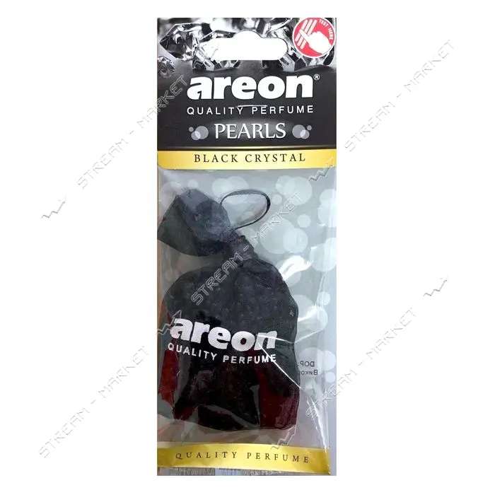 Автомобильный ароматизатор воздуха Areon Pearls Черний кристалл