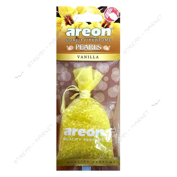 Автомобильный ароматизатор воздуха Areon Pearls Ваниль                                              