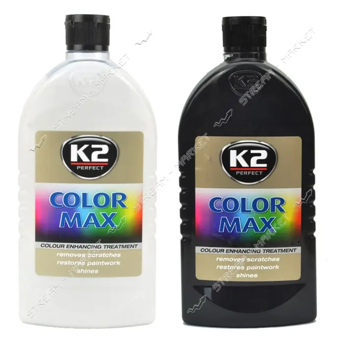 Полироль для кузова восковая K2 К20342 Color Max Black 500мл