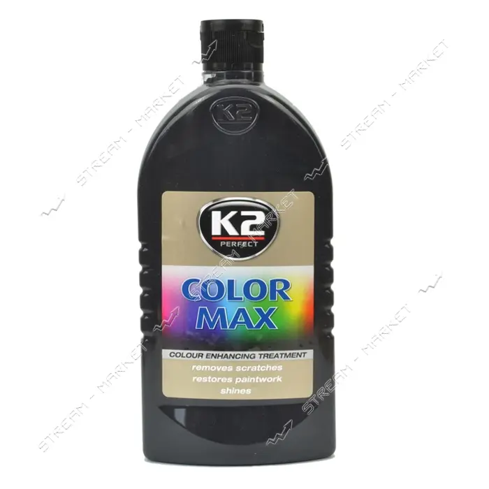 Полироль для кузова восковая K2 К20342 Color Max Black 500мл