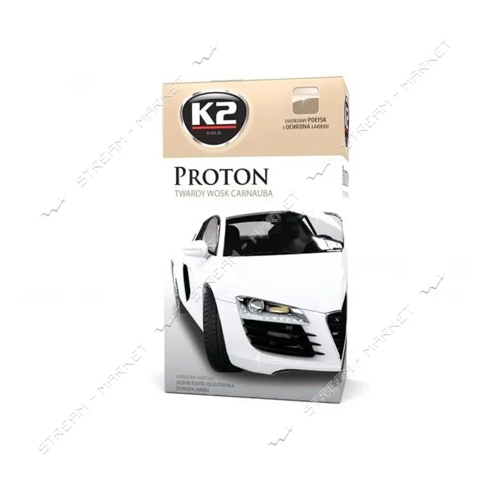 Полироль для кузова восковая с губкой K2 К20340 Proton 200гр                                        