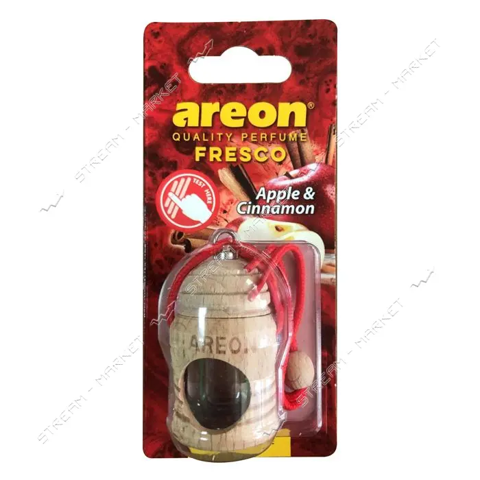 Автомобильный ароматизатор воздуха Areon-VIP Фреско Яблоко-Корица