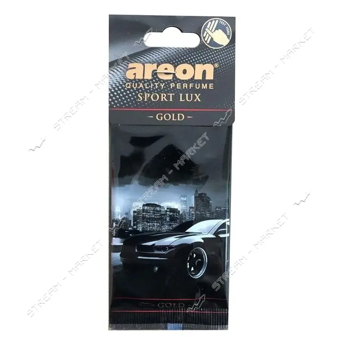 Автомобильный ароматизатор воздуха Areon Sport Lux Gold                                             