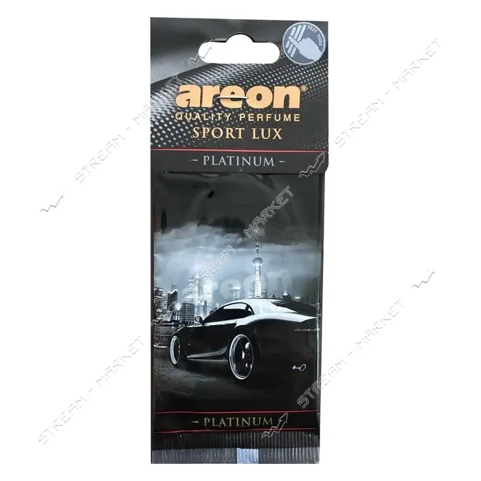 Автомобильный ароматизатор воздуха Areon Sport Lux Platinum