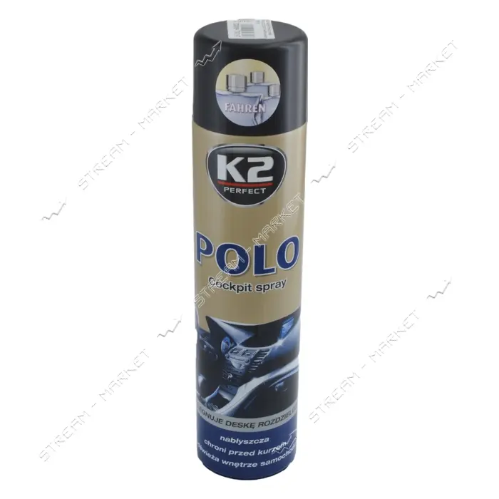 Полироль для торпеды K2 K20134 Новое авто Polo Cockpit Fahren 750мл                                 