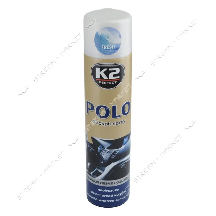 Полироль для торпеды K2 K20121 Polo Cockpit Фреш 300мл                                              