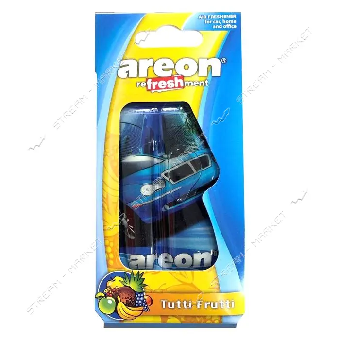 Автомобильный ароматизатор воздуха Areon-VIP Авто Tutti Frutti