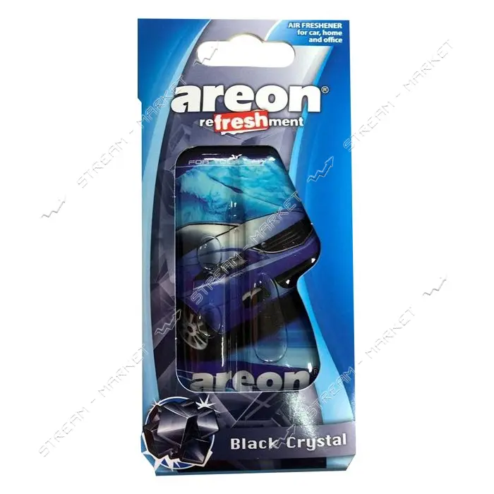 Автомобильный ароматизатор воздуха Areon-VIP Авто Black Crystal