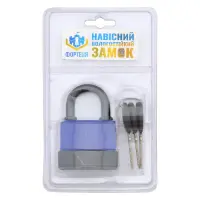 Замок навесной Фортеця 55мм аналог Булат                                                            