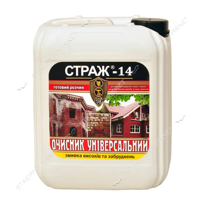 Очиститель универсальный Страж-14 смывка высолов 5л                                                 
