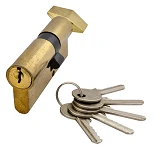 Секрет цинковый 13-42 FZB 70 30/40PB поворот/ключ 5 англ. кл                                        