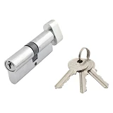 Секрет цинковый 70 35/35 англ ключ/поворот никель 3 ключа Китай                                     