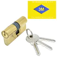 Секрет алюминиевый 60 30/30 ключ/ключ 3 англ. кл золото Китай