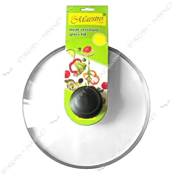 Крышка стеклянная Maestro MR-0028 28см