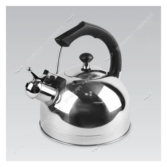 Чайник со свистком Maestro Basic MR-1307-BLACK 2,2л