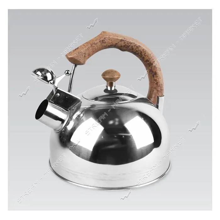 Чайник со свистком Maestro Basic MR-1307-BROWN 2,2л                                                 