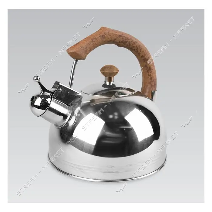 Чайник со свистком Maestro Basic MR-1307-BROWN 2,2л                                                 