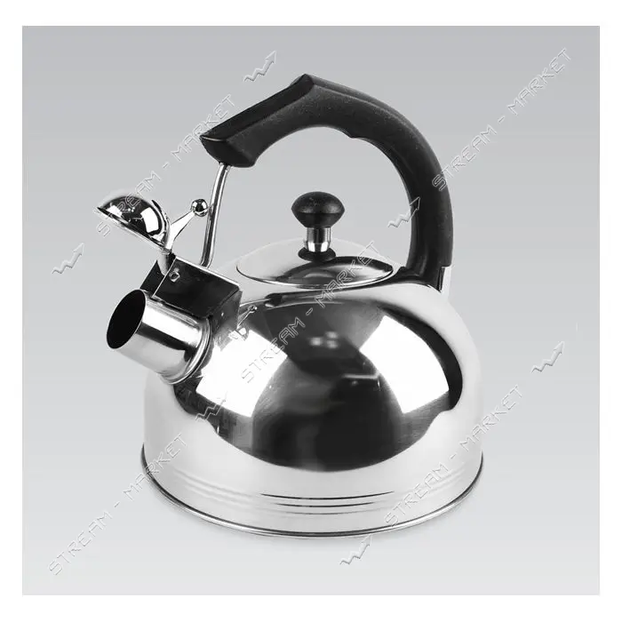 Чайник со свистком Maestro Basic MR-1308-BLACK 2,3л