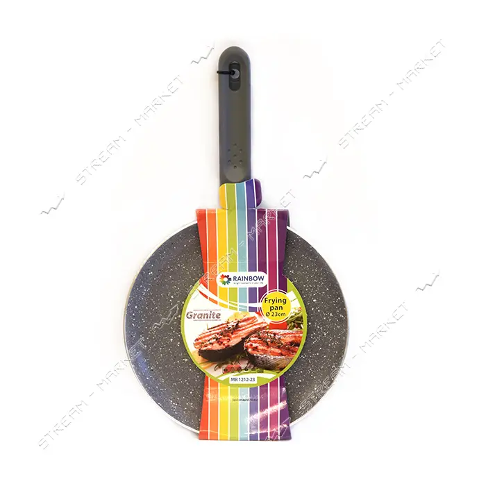Сковорода блинная Maestro Rainbow Granite MR-1212-23 плюс лопатка                                   