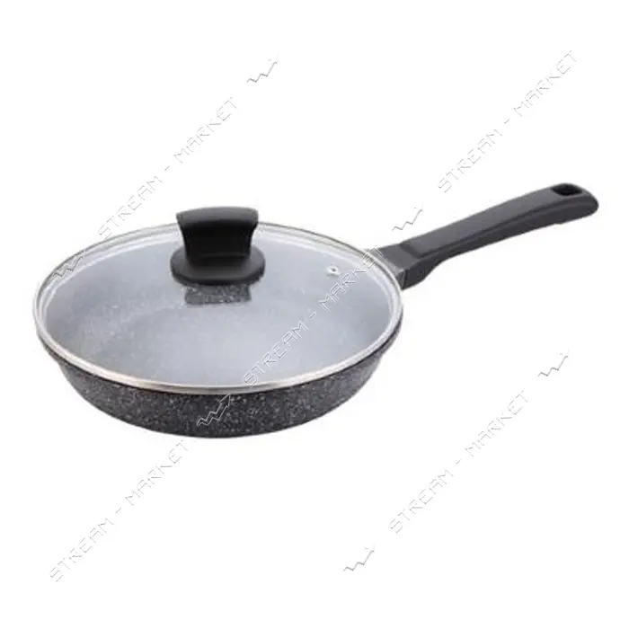 Сковорода Maestro Granite MR-1225-24 d24см h4см покрытие антипригарное                              