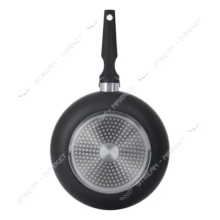 Сковорода Ringel BRAVO CHEF Safran BC-1114-24 d24 h4.5 без крышки антипригарное покрытие            
