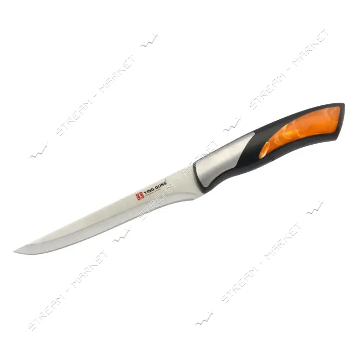 Нож кухонный Kitchen Knife 5 универсальный пластиковая ручка лезвие 15см