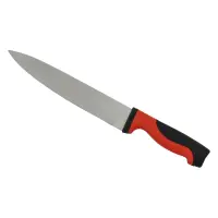 Нож Master для мяса красно-черная ручка лезвие 21.5см                                               