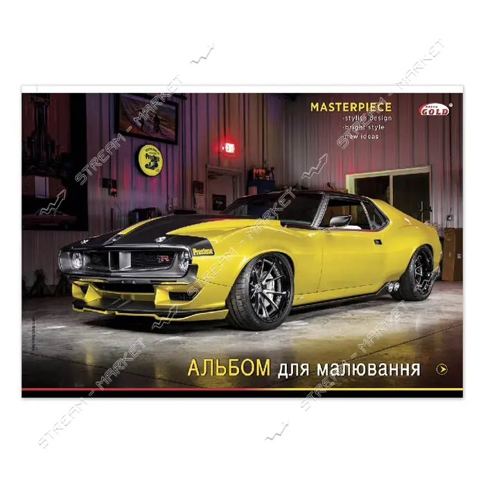 Альбом Gold Brisk АВ-32 30 листов 6 дизайнов