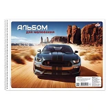 Альбом Brisk САВ-2 на спирали 30 листов 6 дизайнов                                                  