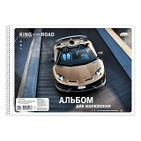 Альбом Gold Brisk САВ-20 на спирали 30 листов 6 дизайнов