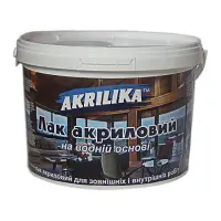 Лак акриловий Akrilika 5кг глянсовий                                                                