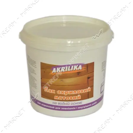 Лак акриловый Akrilika 5кг матовый                                                                  