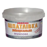 Шпаклевка Akrilika универсальная 0.4кг орех                                                         