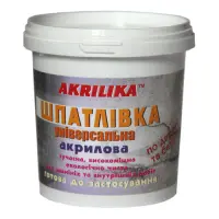 Шпаклевка Akrilika универсальная 0.8кг орех                                                         